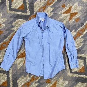 Light blue isaac mizrahi boys dress shirt